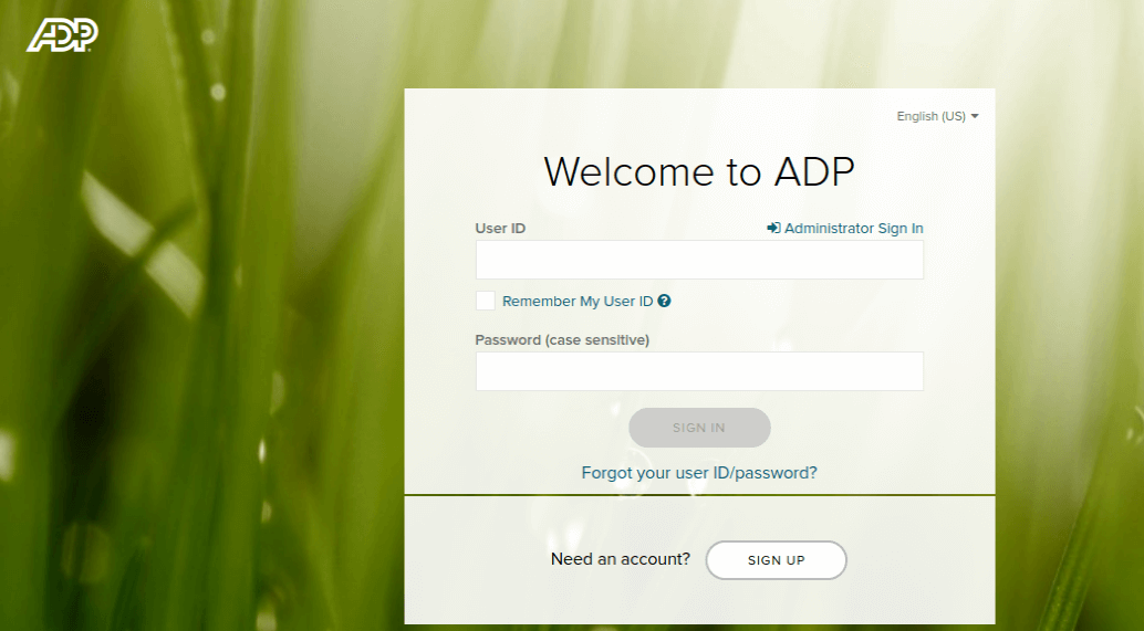 ADP Paystub login